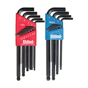 Eklind 22 Piece Metric/SAE Hex Key Set, 13222 13222